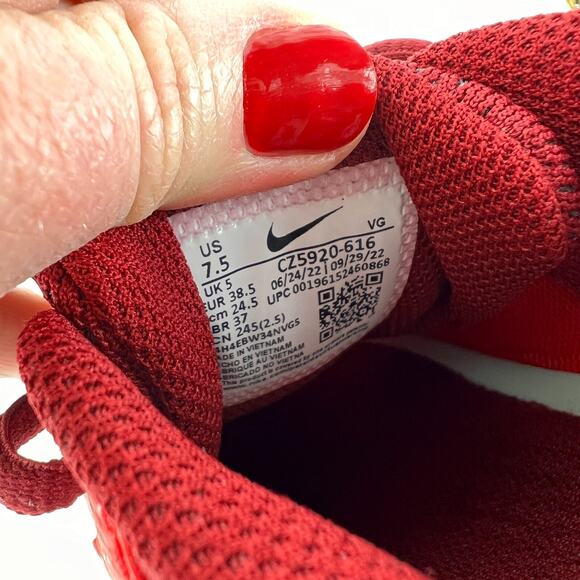 Nike Hyperdiamond fast pitch softball cleats women’s 7.5 red white NEW no box - Picture 11 of 11